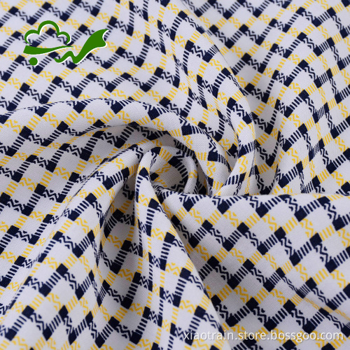 45s Poplin vävt tryckt rayon viskos tyg